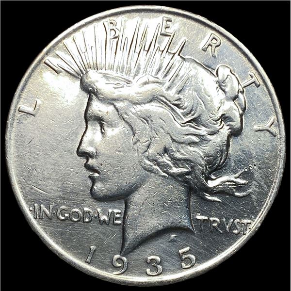 1935-S Silver Peace Dollar NEARLY UNCIRCULATED