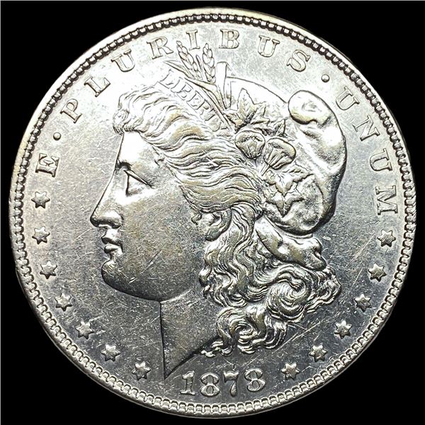 1878 Silver Morgan Dollar CLOSELY  UNCIRCULATED