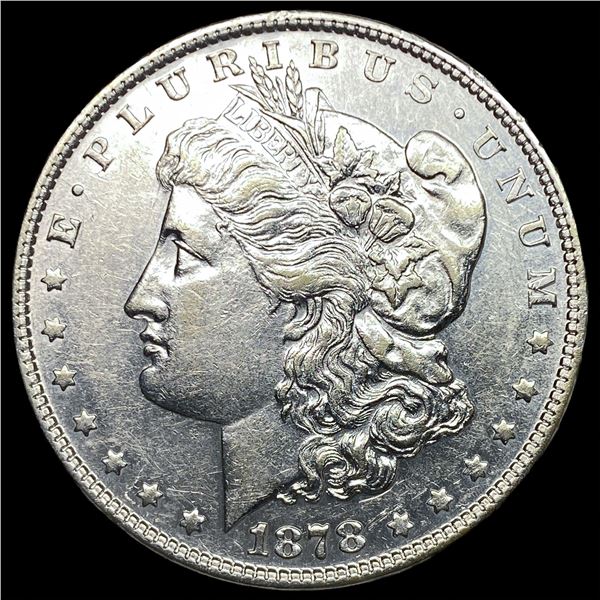 1878 Silver Morgan Dollar CLOSELY  UNCIRCULATED