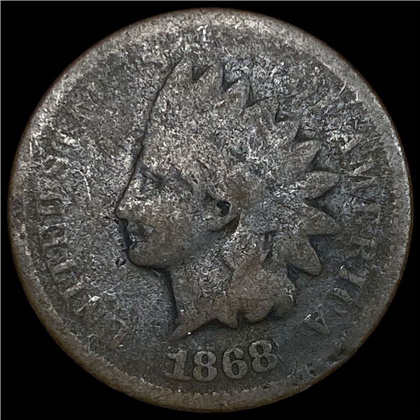 1868 Indian Head Cent NICELY CIRCULATED