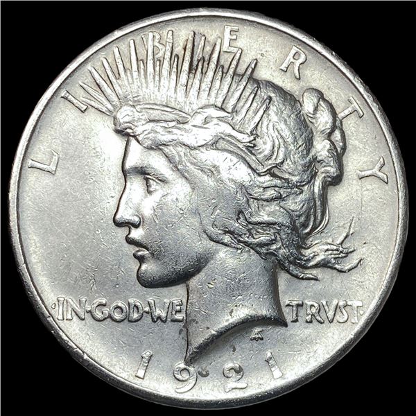 1921 Silver Peace Dollar CLOSELY UNCIRCULATED