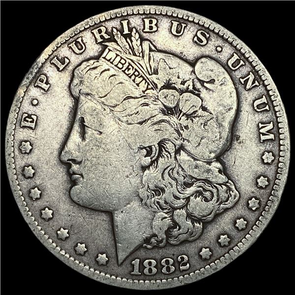 1882-CC Silver Morgan Dollar LIGHTLY  CIRCULATED