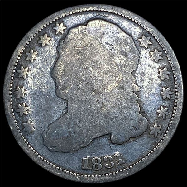 1831 Silver Capped Bust Dime NICELY CIRCULATED