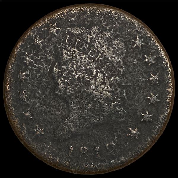 1812 Classic Head Large Cent NICELY CIRCULATED