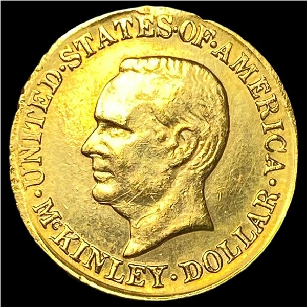 1916 Gold $1 McKinley HIGH GRADE