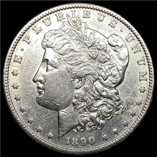 1890-S Silver Morgan Dollar CLOSELY UNCIRCULATED