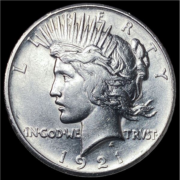 1921 Silver Peace Dollar CLOSELY UNCIRCULATED