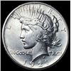 Image 1 : 1921 Silver Peace Dollar CLOSELY UNCIRCULATED