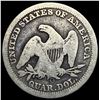 Image 2 : 1856-O Silver Seated Liberty Quarter NICELY  CIRCULATED