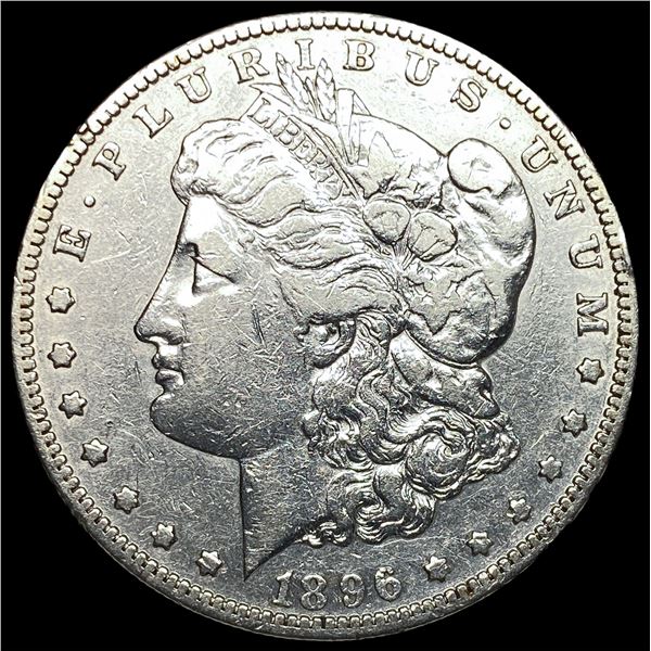 1896-S Silver Morgan Dollar LIGHTLY  CIRCULATED