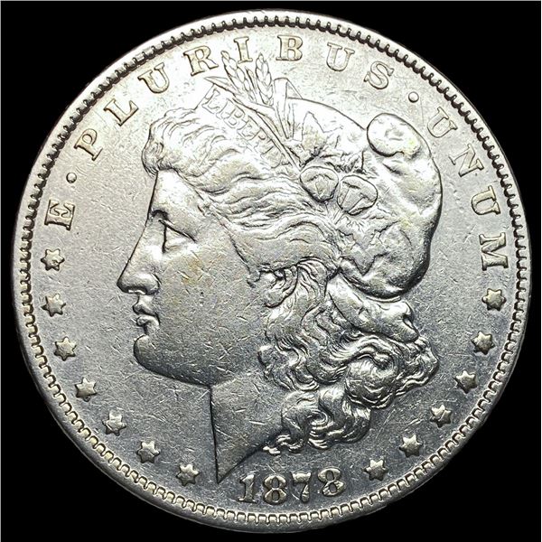 1878 7/8TF Silver Morgan Dollar NEARLY UNCIRCULATED