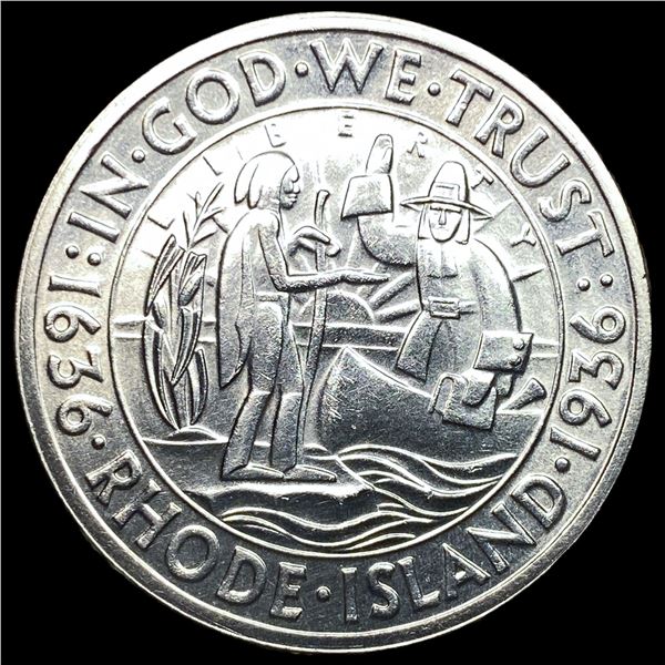 1936 Silver Rhode Island Half Dollar UNCIRCULATED