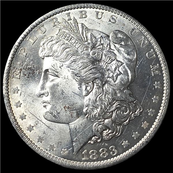 1883-O Silver Morgan Dollar GEM BU