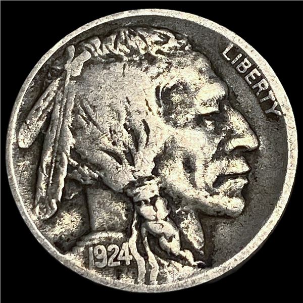 1924-D Buffalo Nickel LIGHTLY CIRCULATED