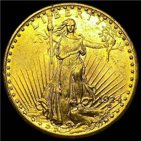 1924 $20 Saint-Gaudens Double Eagle  UNCIRCULATED