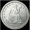 Image 1 : 1857 Seated Liberty Quarter ABOUT  UNCIRCULATED