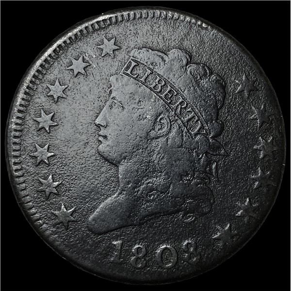 1803 Draped Bust Large Cent LIGHTLY  CIRCULATED