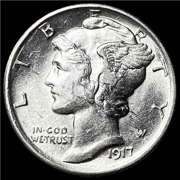 1917 Silver Mercury Dime UNCIRCULATED