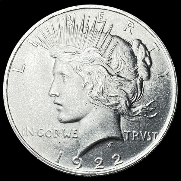 1922 Silver Peace Dollar CHOICE BU