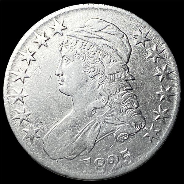 1825 Capped Bust Half Dollar NEARLY  UNCIRCULATED