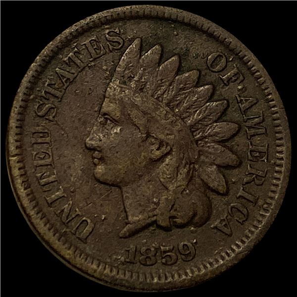 1859 Indian Head Cent NEARLY UNCIRCULATED