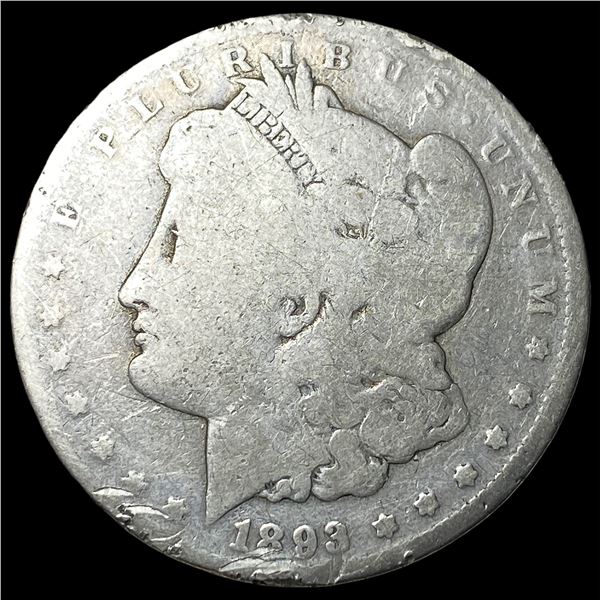 1893-CC Silver Morgan Dollar NICELY  CIRCULATED