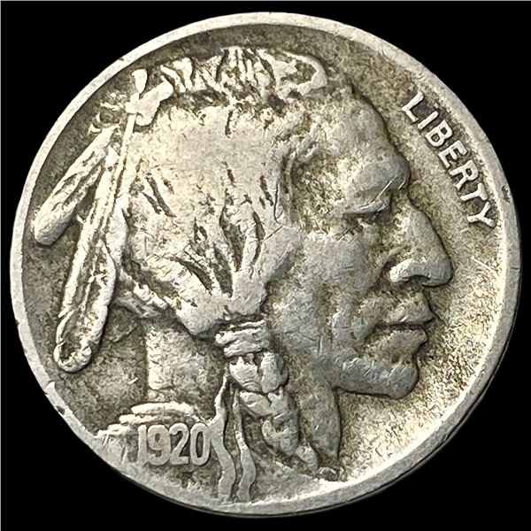 1920-D Buffalo Nickel ABOUT UNCIRCULATED