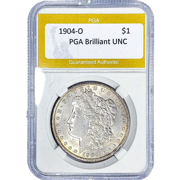 1904-O Morgan Silver Dollar PGA Brilliant UNC
