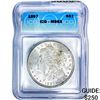 Image 1 : 1897 Morgan Silver Dollar ICG MS63