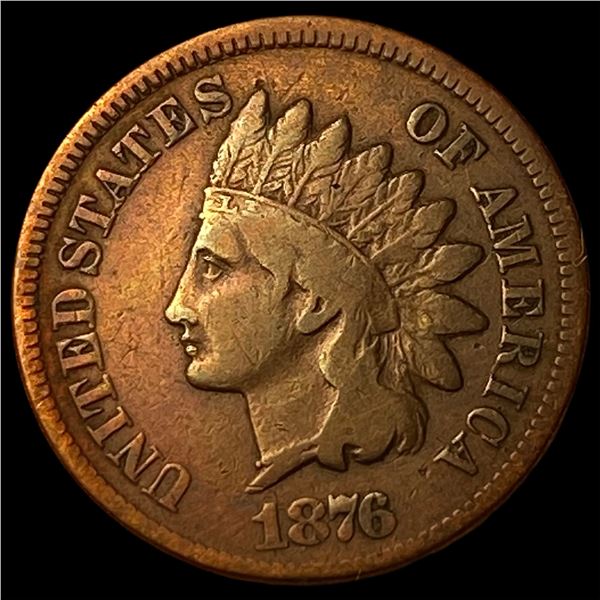 1876 Indian Head Cent NICELY CIRCULATED