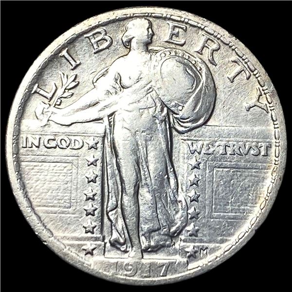 1917 Type 2 Standing Liberty Quarter CLOSELY UNCIRCULATED