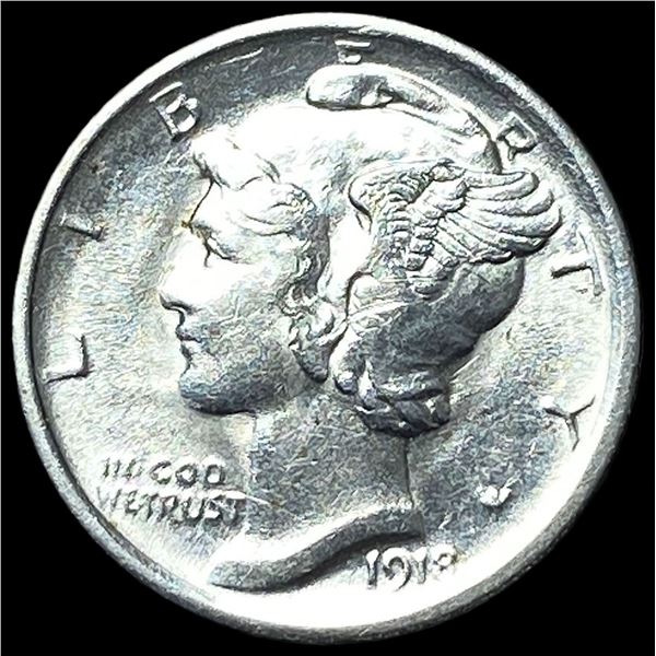 1918 Silver Mercury Dime UNCIRCULATED