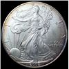 Image 1 : 2002 1oz Silver American Eagle $1 GEM BU