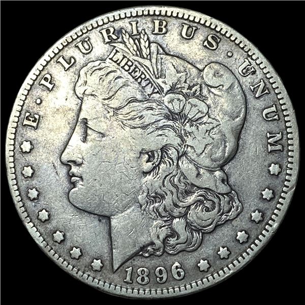 1896-S Silver Morgan Dollar NEARLY  UNCIRCULATED