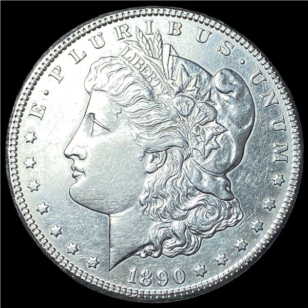 1890-CC Silver Morgan Dollar CLOSELY  UNCIRCULATED