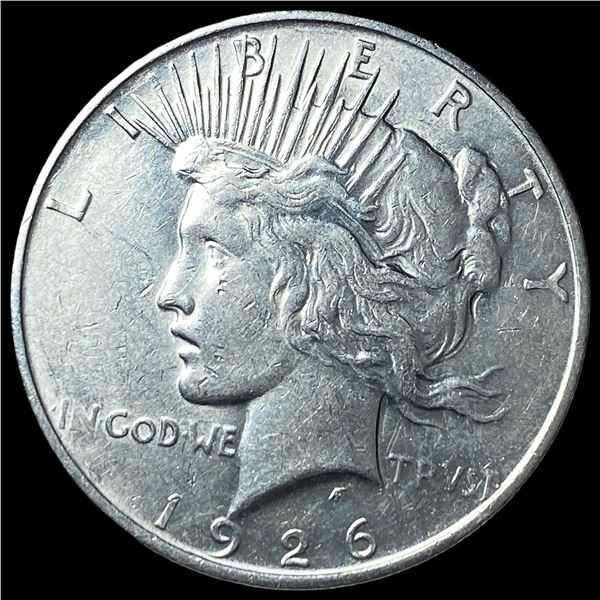 1926 Silver Peace Dollar CLOSELY UNCIRCULATED