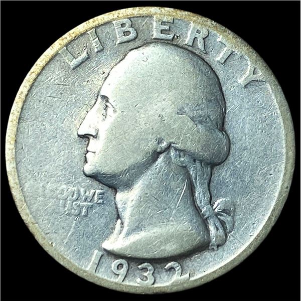 1932-S Silver Washington Quarter NICELY  CIRCULATED