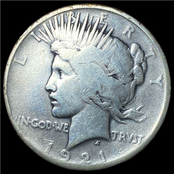 1921 Silver Peace Dollar LIGHTLY CIRCULATED