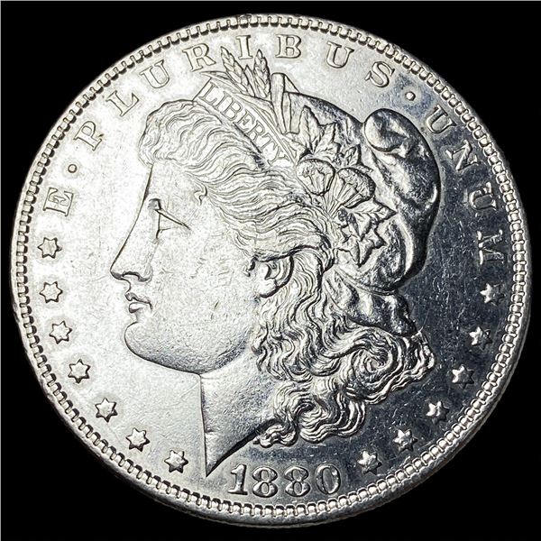 1880-O Micro O Silver Morgan Dollar HIGH GRADE