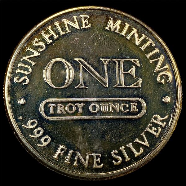 Sunshine Minting 1oz .999 Fine Silver Round UNCIRCULATED