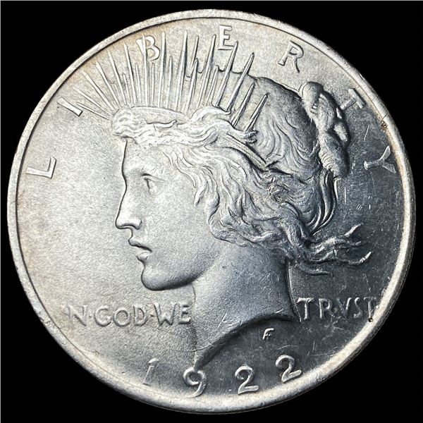1922 Silver Peace Dollar CHOICE BU