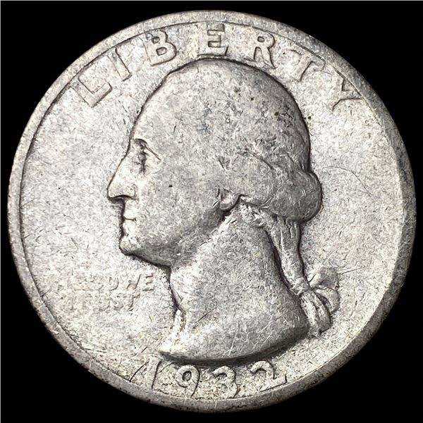 1932-S Silver Washington Quarter LIGHTLY CIRCULATED