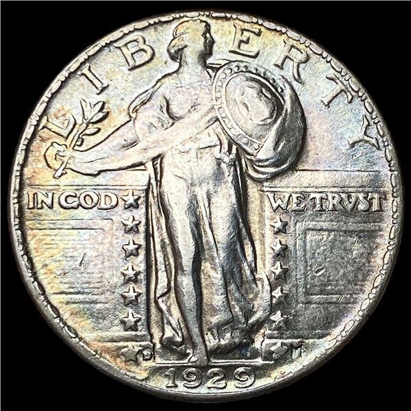 1929-D Silver Standing Liberty Quarter  CLOSELY UNCIRCULATED
