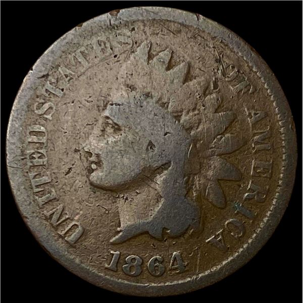 1864 Indian Head Cent NICELY CIRCULATED