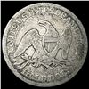 Image 2 : 1859-O Silver Seated Liberty Half Dollar NICELY CIRCULATED
