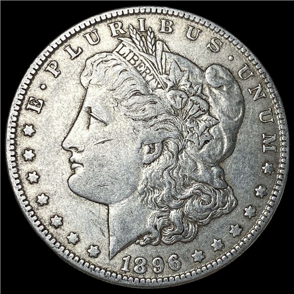 1896-O Silver Morgan Dollar NEARLY  UNCIRCULATED