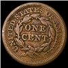 Image 2 : 1852 Braided Hair Large Cent NICELY  CIRCULATED
