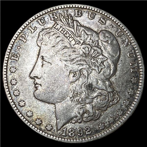 1892-O Silver Morgan Dollar NEARLY UNCIRCULATED
