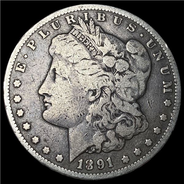 1891-CC Silver Morgan Dollar NICELY  CIRCULATED