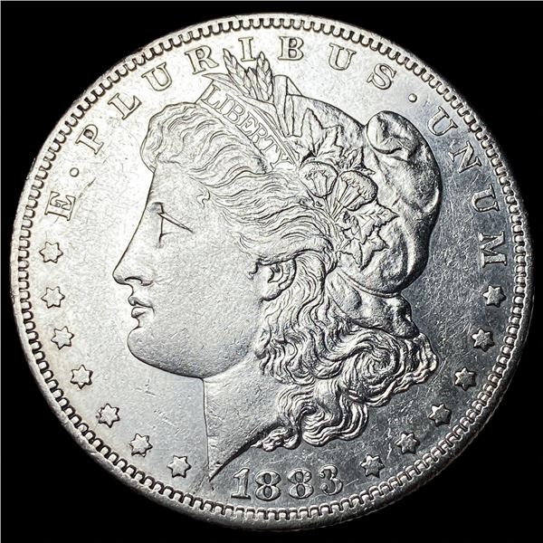 1883-S Silver Morgan Dollar CHOICE AU